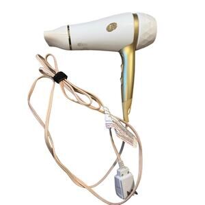 T3 Micro Featherweight 2 Luxe 2i Ionic Hair Blow Dryer White 73826